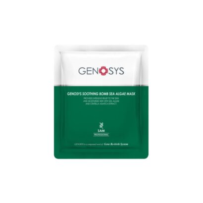 GENOSYS SOOTHING BOMB SEA ALGAE MASK 10stuks