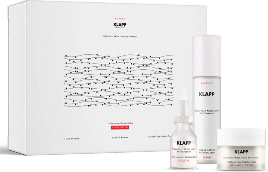 Klapp Triple Action Moisturizing Power Trio Set