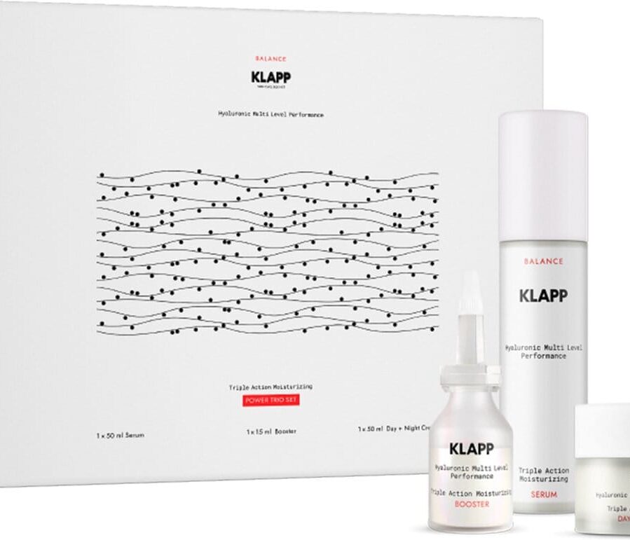 Klapp Triple Action Moisturizing Power Trio Set