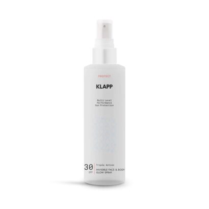 Klapp Triple Action Invisible Face & Body Glow Spray – SPF30