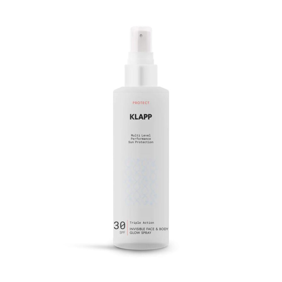 Klapp Triple Action Invisible Face & Body Glow Spray – SPF30