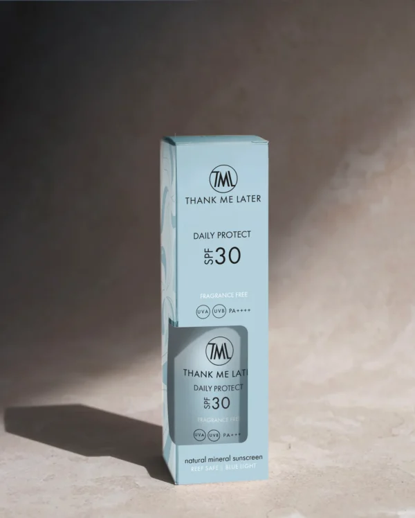 Thank me later Parfumvrije Minerale Zonnebrandcrème SPF30