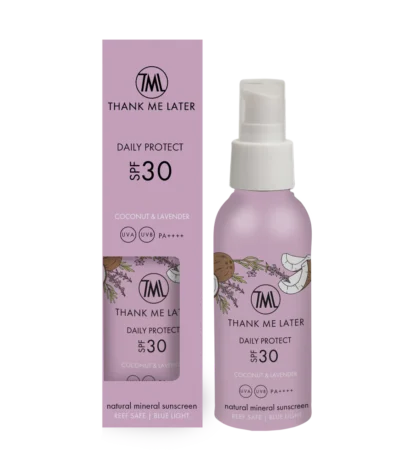 Thank me later Kokos & Lavendel Minerale Zonnebrandcrème SPF30