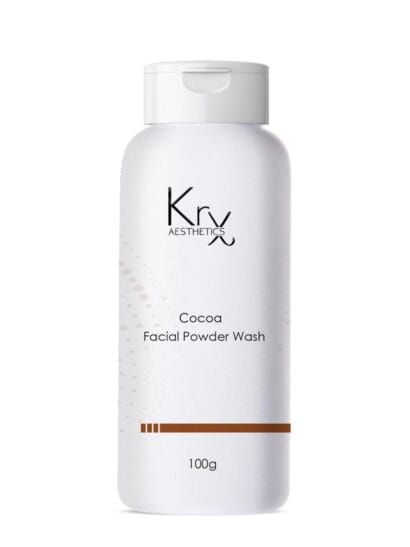 KRX Cocoa facial powder wash