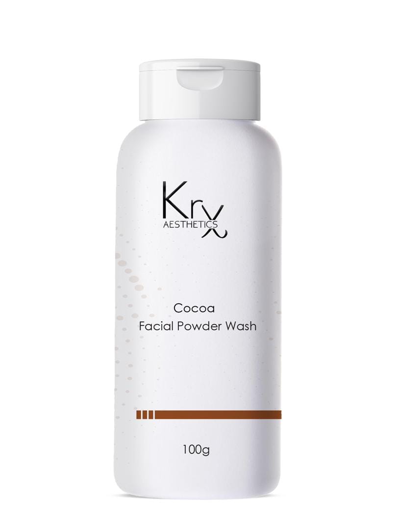 KRX Cocoa facial powder wash