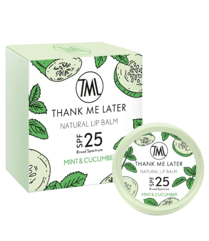 THANK ME LATER - Munt & Komkommer Lippenbalsem SPF25