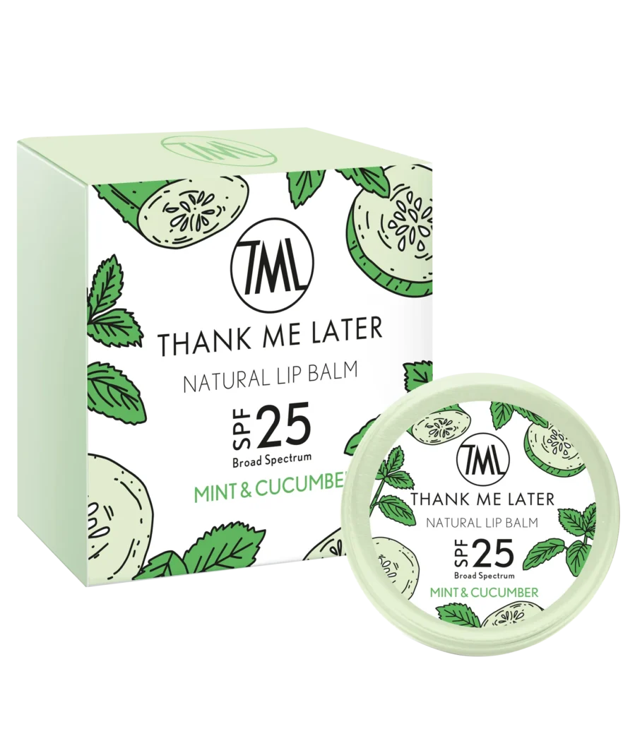 THANK ME LATER - Munt & Komkommer Lippenbalsem SPF25