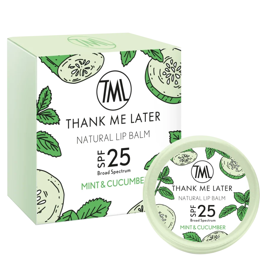 THANK ME LATER - Munt & Komkommer Lippenbalsem SPF25