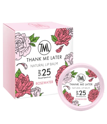 THANK ME LATER - Rozenwater Lippenbalsem SPF25