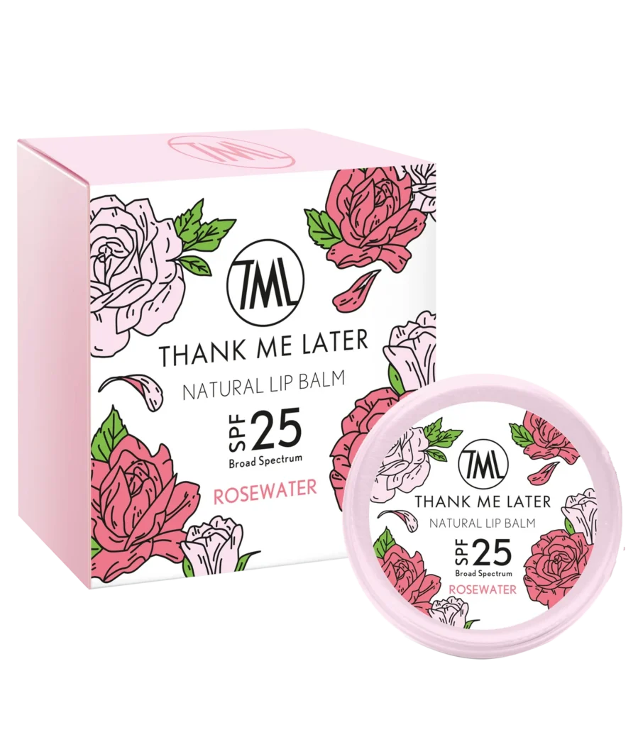 THANK ME LATER - Rozenwater Lippenbalsem SPF25
