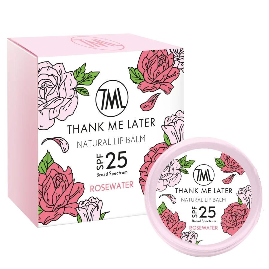 THANK ME LATER - Rozenwater Lippenbalsem SPF25