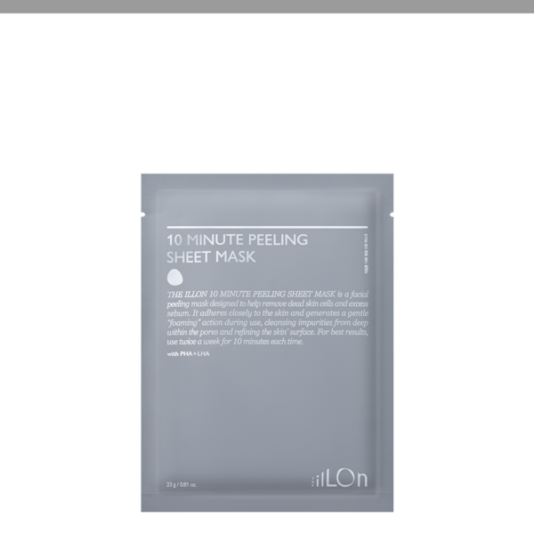 d6aa4687e4f2878f631607187c7965f3.png THE iLLON 10 Minute Peeling Sheet Mask