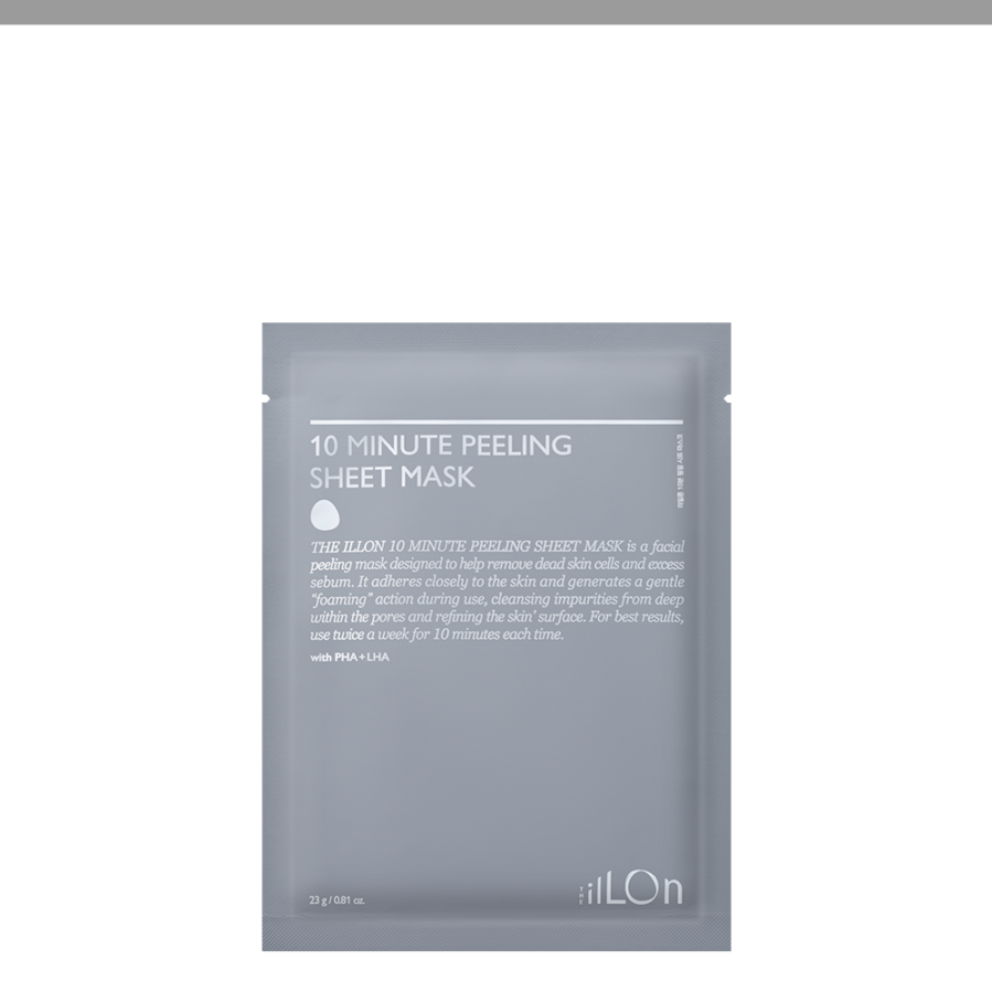 THE iLLON 10 Minute Peeling Sheet Mask